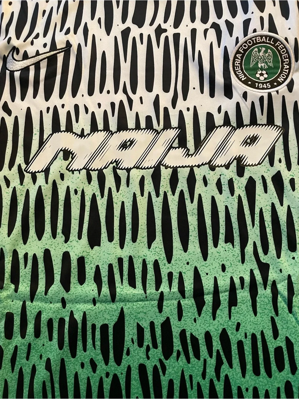 Nigeria National Team x Slawn Soccer Jersey size XL